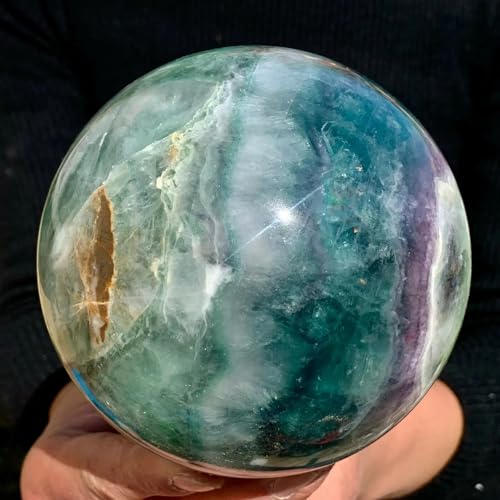 Quartz de fluorite en sphère de collection de qualité supérieure - 5