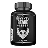 Beard Garden- The Ultimate Beard, Hair and Mustache Supplement. All-Natural Ingredients That Work! Quickly and Naturally Grow A Thicker, Fuller Beard and Mustache. The BEST Beard Vitamin Supplement.