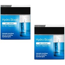 Hydro Boost Gel Cream Moisturiser, Hyaluronic Gel Matrix, 50ml / 1.70 FL oz, Pack of 2