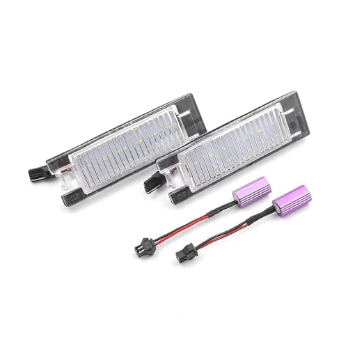 Lámpara placa matrícula LED de gran brillo para Jeep Renegade 2015-2021