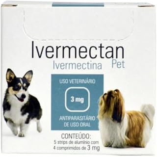 Ivermectan Pet 3mg c/ 20 Comprimidos