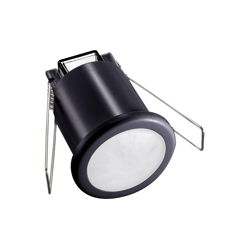 V-Tac Vt6609 High Quality Modern Pir Ceiling Sensor Black Body (Max:400W Led) from B&Q