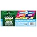 GoGo squeeZ Active Fruit Blend with Electrolytes | 18-Count Variety Pack | Blueberry Strawberry Lemon & Strawberry Pineapple Orange | Made with Real Fruit and Antioxidants Vitamin A, E, & C​