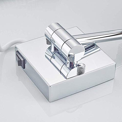 Miroir de salle de bain pliable pour vos soins du visage