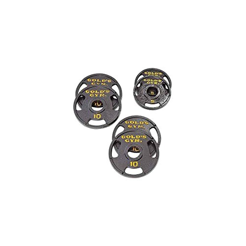 Gold's Gym 50 Pound Olympic Plate Set