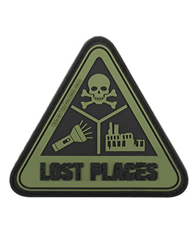 Lost Places 3d Rubber Patch Toppa Distintivo