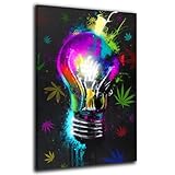 CADRE EN BOIS VRAI CERTIFIÉ FSC PRÊT À ÊTRE ACCROCHÉ : La toile peut être accrochée directement sur deux clous à l'aide du cadre de support.