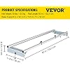 VEVOR Router Sled, 64 inches / 162.6cm Width, Slab Guide Jig for Woodworking with Locking Function, Portable and Easy to Adjust, Trimming Planing Machine for Wood Flattening, Home DIY