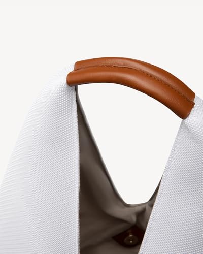 Image of NEWBELLA Anne Knitted Shoulder Hobo Bag City Chic Sporty Women Hobo Handbags (White)