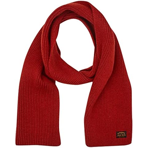 Bufanda Superdry Radar Scarf Americana Red Hombre Cover