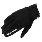 コミネ(KOMINE) バイク用 グローブ GK-1683 ライドメッシュグローブ アレシア Black S