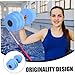 UPKOCH Portable Water Dumbbells for Pool Exercise Floating Dumbbells for Water Aerobics Balance Coordination for Aquatic Workouts Rehabilitation