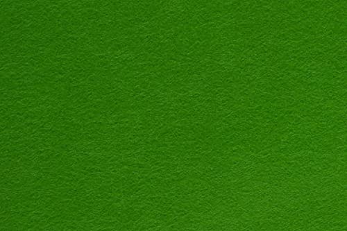 Feutre doux vert clair 1,5 mm anti-effilochage grand format 1500 cm x 90 cm pour bricolage