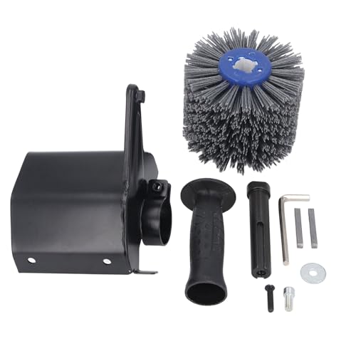 ZAWELIYO Burnishing Polishing Machine Attachment,faster and more convenient operating, for all stainless steel industry, M10 Angle Grinder Drawing Wheel for polishing steel