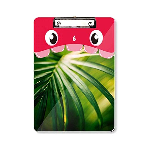 Porte-bloc A4 Sunshine à pince robuste pour photographie de feuilles de plantes