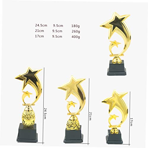 STOBOK Medalhas De Futebol Troféu De Basquete Mini Troféus Troféu De Competição Troféu De Futebol Co