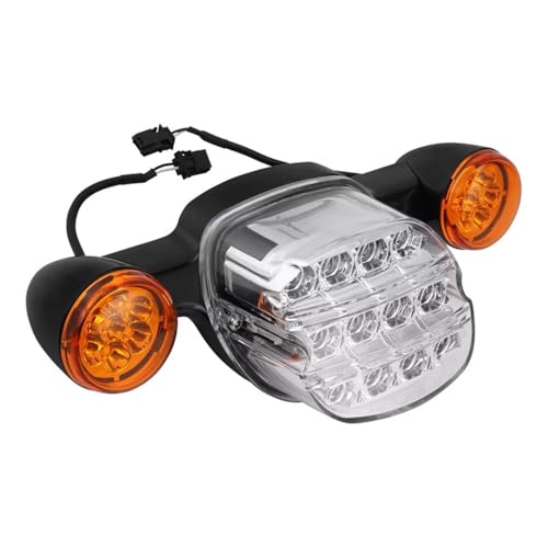 Luz trasera de motocicleta para solucionar intermitentes rotos en Low Rider S 6