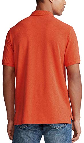 Polo Ralph Lauren Classic Fit Mesh Pony Logo Polo Shirt (XL, SpringMelon)