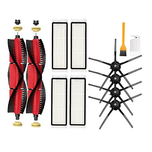 All Sets Of Vacuum Cleaner Parts, Main Brush, Side Brush, HEPA Filter, Mop Cloth Replacement, Suitable Fit For Xiaomi Rock Sweeper S6 MaxV Vacuum cleaner parts