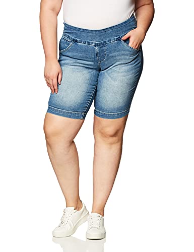 Jag Jeans Women's Ainsley Pull on Bermuda Short, Anchor Blue