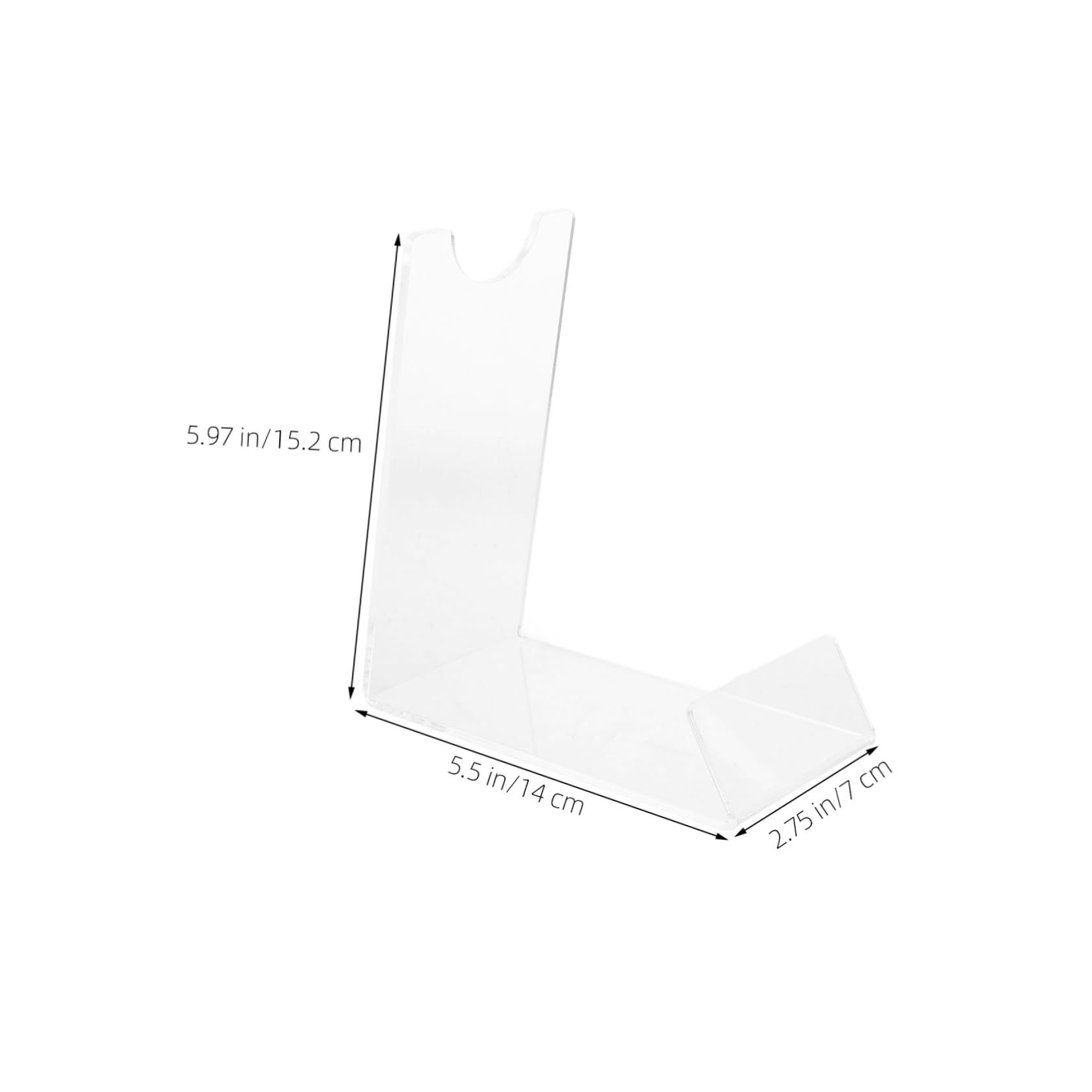 SUPVOX Sword Rack Stand Acrylic Lightsaber Display Stand for Home Decor Desktop Wand Holder