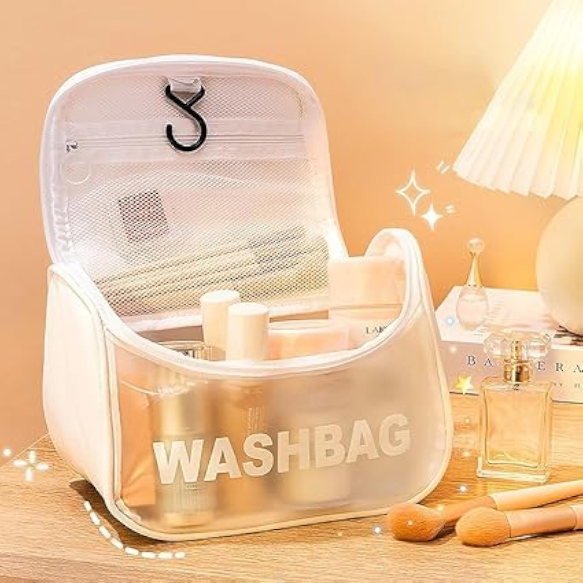 Cosmetic Organizer Bag Makeup Pouch for Women, Waterproof