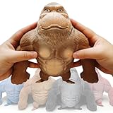 ゴリラ スクイーズ 本物 ビッグ 大きいサイズ big のびるスクイーズ スクイーズ玩具 アグリーベイビーズ 柔らかい クリスマス プレゼント 子供（四つの色がランダムに出荷されます。） (ビッグサイズゴリラ)