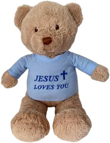 Oso de Peluche Gracewaters con 2 Camisetas Religiosas 18 Pulgadas miniatura 2