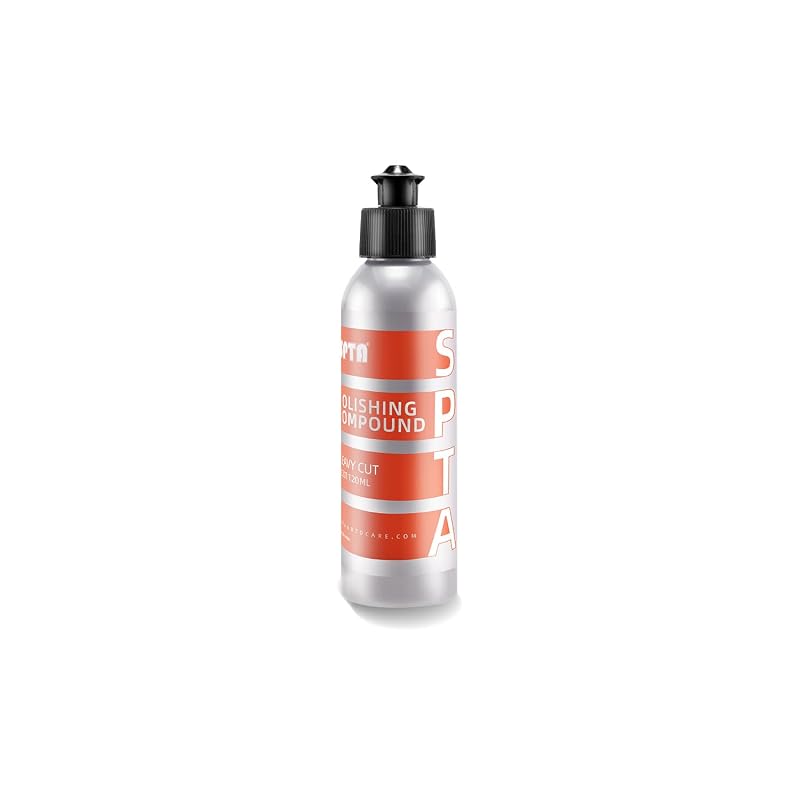 Composto de Polimento Heavy Cut SPTA para Correção de Pintura Automotiva, 120 mL