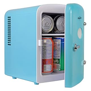 UPC 059586509827 product image for Koolatron Retro Mini Portable Fridge, 4L Compact Refrigerator for Skincare, Beau | upcitemdb.com