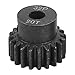 POENVFPO RC Motor Gear High Strength Steel 3 Gear Set for ARRMA Granite 1/10 Model Car, 0.8MOD Pinion Set for RC Car Parts