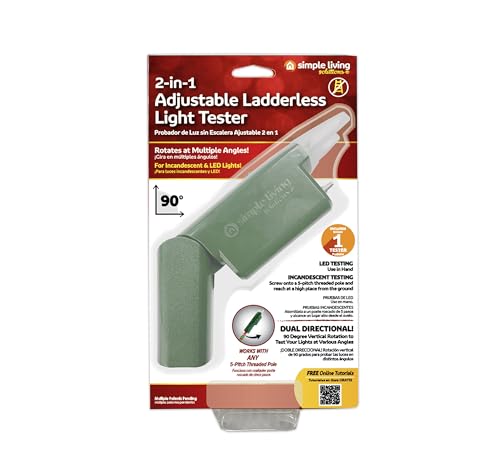 2-in-1 Ladderless Light Tester