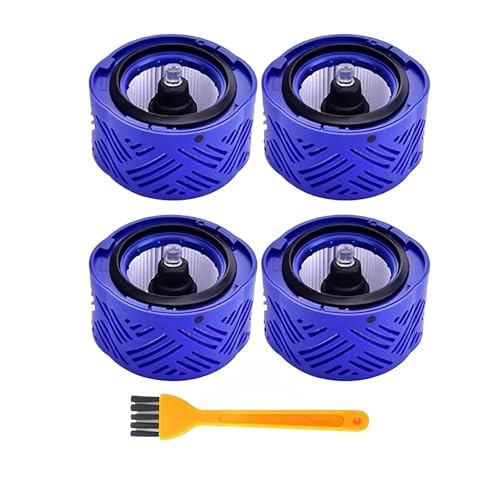 Filtro HEPA lavabile di sostituzione. Compatibile con Dyson V6 assoluto totale pulito vuoto bastone senza fili confronta con parte # 966741-01 & 965661-01(4pcs)