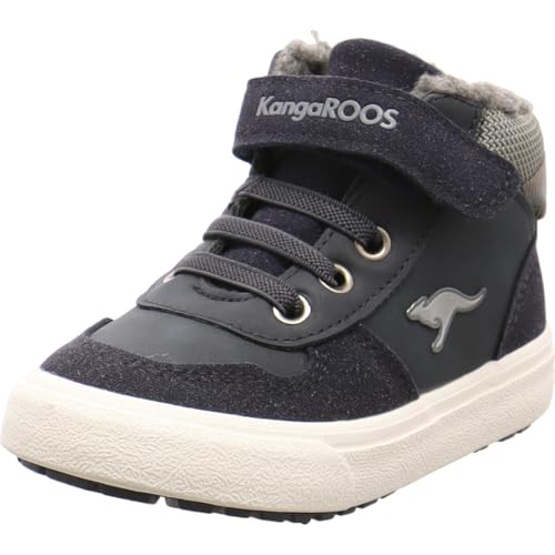 KangaROOS Jungen Unisex Kinder KAVU Shady EV Sneaker, dk Navy/Steel Grey, 27 EU KangaROOS Jungen Unisex Kinder KAVU Shady EV Sneaker, dk Navy/Steel Grey, 27 EU