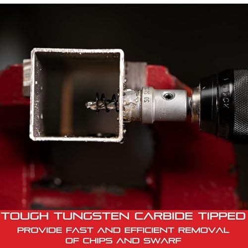 Tungsten Carbide Tipped Hole Saw - SM20 Sheet Metal Cutter With Arbor & Pilot Drill Bit - For Drilling Stainless Steel Aluminum Alloy - 20 mm 3 Tungsten Carbide Tipped Hole Saw - SM20 Sheet Metal Cutter With Arbor & Pilot Drill Bit - For Drilling Stainless Steel Aluminum Alloy - 20 mm - Image 3