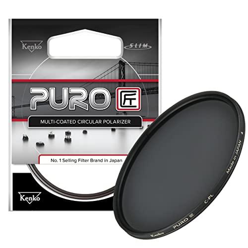 Kenko Puro Wide Angle Slim Ring 49Mm Multi-Coated Circular Polarizer Filter, Neutral Grey (224959) #TOP15