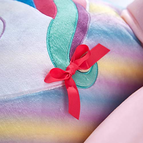 Image of JoJo Siwa Rainbow Plush Structured Bean Bag Chair