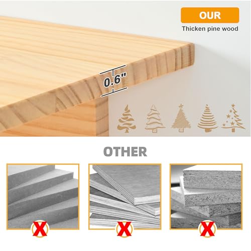 PETKABOO Cat Wall Furniture, Cat Wall Shelves, Wall Mounted Cat Shelves with Condo, Ladder, Platform and Scratching Post, Cat Wall Climber for Playing, Cat Climbing Wall, Cat Wall Steps - Thumbnail 7