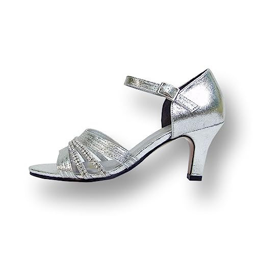 Floral Eryn Women Wide Width Evening Dress Shoe for Wedding, Prom, Dinner3