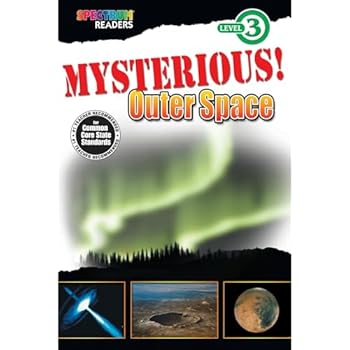 Paperback Spectrum Mysterious! Outer Space Level 3 Reader, 32 Pages, Paperback Book
