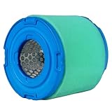 LOCOPOW 393957 393957S Air Filter Kit for Briggs and Stratton 390930 271794 271794S 4106 7-18 HP Horizontal Engines John Deere PT9334 LG393957S LG393957 PT4301 Lawn Mower