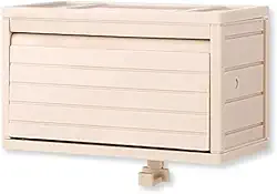 Porta-Chaves de Parede Formato Garagem de Carro com Porta Automática – Organizador Decorativo, Durável e Fácil de Instalar