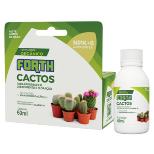 Fertilizantes Forth Cactos Líquido Concentrado 60ml