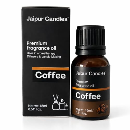 Image of Fragrance Oil | 15 ml | Aroma Oil for Home Fragrance | Best for Aromatherapy | Use in Diffusers, Candles, Air Fresheners (15ML, Coffee)
