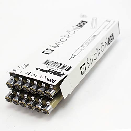 Sakura 50153 Micron Drawing Pen 05 Black
