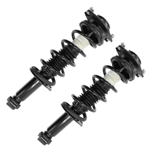 Image of Detroit Axle - 6pc Struts Sway Bars for 2015 2016 2017 Subaru Legacy, 4 Front Rear Struts with Coil Springs 2 Front Stabilizer Sway Bar End Links Replacement Suspension Kit