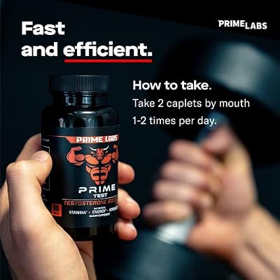 Prime Labs Prime Test + Creatine HCl Capsules