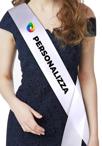 Fascia Bianca da Personalizzare – Stampa Resistente con Immagini e