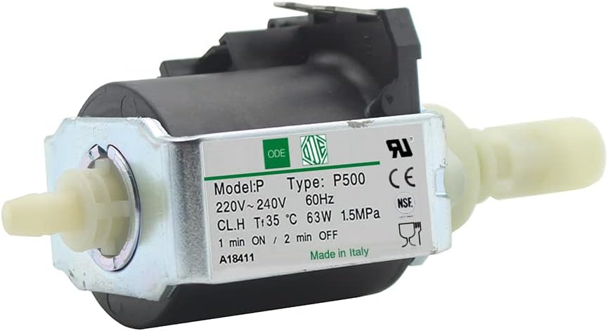 Mini Submersible Portable Electric Water Pump P500 63W AC 220V 60HZ Water Gas Fluid Solenoid Pump Electromagnetic