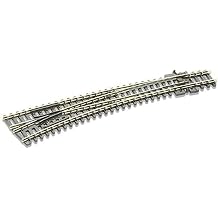N Code 80 Insulfrog Dbl Curved Left-Hand Turnout